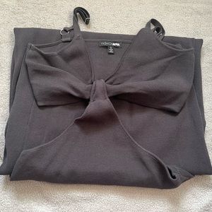 This is a black dress from fashionova size small